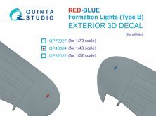 Quinta Studio Feux de Formation Rouge-Bleu Type B 1/48