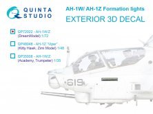 Lumi�res de formation slime 1/72 AH-1W/Z