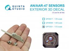 1/72 AN/AAR-47 sensors All kits