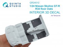 Quinta Studio Tapis de sol Nissan Skyline GT-R R34 1/24 Quinta Studio Tapis de sol Nissan Skyline GT-R R34 1/24