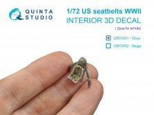 Quinta Studio Ceintures US WWII Olive 1/72 2 si�ges
