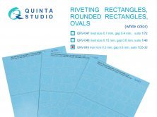 QUINTA STUDIO Rivetage 0.2mm, espacement 0.8mm - �chelles 1/32,