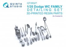 Set de d�taillage 1/35 Dodge WC Family pour Zvezda