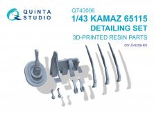 Quinta Studio 1/43 KAMAZ 65115 Set Détaillage Zvezda Quinta Studio 1/43 KAMAZ 65115 Set Détaillage Zvezda