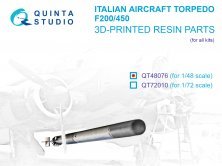 1/48 Italian WWII aircraft torpedo F200-450