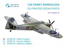1/48 Fairey Barracuda Pilots Cockpit for Trumpeter