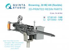 Browning .30 M2 AN mitrailleuse flexible 1/48 - Quinta Studio