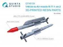 Quinta Studio R-77-1 Ver.2 Missiles AA 1/48 - 2 pcs