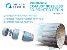 Quinta Studio Tuy�res Su-30SM Moteurs en marche 1/48 Zvezda