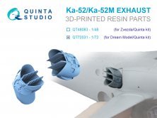 1/72 Ka-52/Ka-52M Exhaust Device for Dream Models/QNT