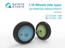 QUINTA STUDIO 1/72 I-16 R�der Sp�te Ausf�hrung