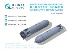 Quinta Studio RBK-500 AO-2.5 RTM mit Nasenverkleidung 1/72
