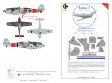 1/32 Focke-Wulf Fw-190A-8 series camouflage pattern 3 paint mask