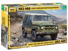 1/35 UAZ-469 Soviet 4WD off-Road Vehicle