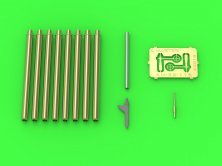 1/32 P-47D/N Browning .50 blast tubes, Gunsight, Pitot Tube