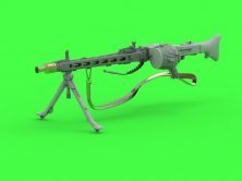 1/35 MG-42 German Machine Gun complete gun