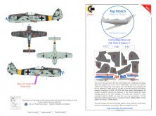 1/24 Focke-Wulf Fw-190A-8 series camouflage pattern 2 paint mask