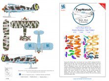 1/72 Gloster Gladiator Mk.I/Mk.II Tiger pattern