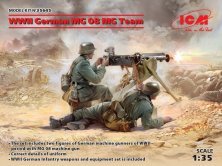 1/35 MG 08 German WWII & MG Team