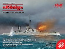 1/700 Konig, WWI German Battleship