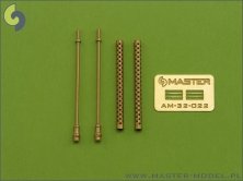 1/32 Japanese Ho-103 12,7mm mach.gun barrels 2pcs