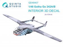 1/48 Go 242A-B Interior for ICM