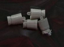 1/48 Wooden Tubs (4 pcs.)