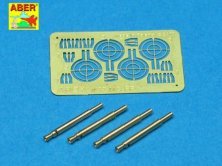 1/32 Set of 4 German barrels for Oerlikon 20mm aircraft machine