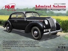 1/24 Admiral Saloon, WWII German Passenger Car