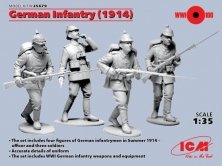 1/35 German Infantry 1914 (4 x Figures)