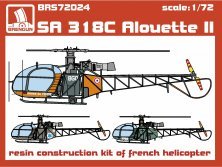 1/72 Aerospatiale Sa 318C Alouette II