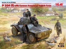 1/35 P 204 with German Armoured Vehicle Crew