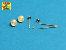 1/35 Set of 2 barrels for Soviet tank 7,62mm DT machine gun