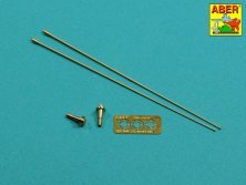 1/35 Set of 2 Vhf Nato antennas with mount bases