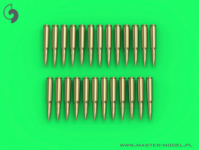 1/35 Browning .50 caliber cartridges