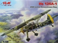 1/48 Hs 126A German Reconnasissance Plane WWII