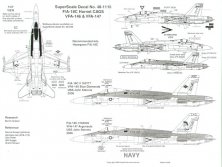1/48 McDonnell Douglas F/A-18C, VFA-146, VFA-147