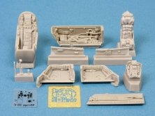 1/48 Mirage IIIC cockpit/wheel bays (EDU/HOBBYB)