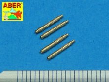 1/48 Set of 4 barrel tips for German 13 mm MG.131 machine gun