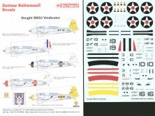 Techmod D�calcomanies SB2U Vindicator 1/48