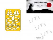 1/72 Convair F-106A Delta Dart for Trumpeter masks