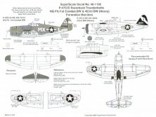 1/48 Republic P-47C/D Razorback, 453rd