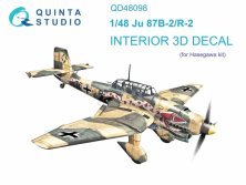 1/48 Ju 87B-2/R-2 3D-Printed & color Interior
