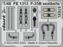 1/48 F-35B seatbelts STEEL