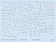 1/48 Decals Su-25 Russian stencils