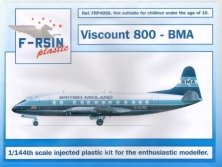 1/144 Viscount 800  BMA (silk-screened decals)
