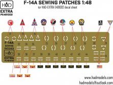 1/48 F-14A Sewing Patches PE set Vol.1