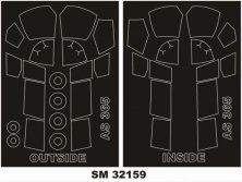 1/35 Aerospatiale AS-365N Dauphin (outside-inside)