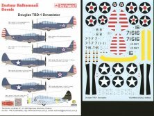 Techmod D�calcomanies Douglas TBD-1 Devastator 1/48