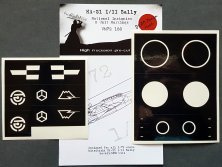 1/72 *Mitsubishi Ki-21 Sally national insignia and unit markings
